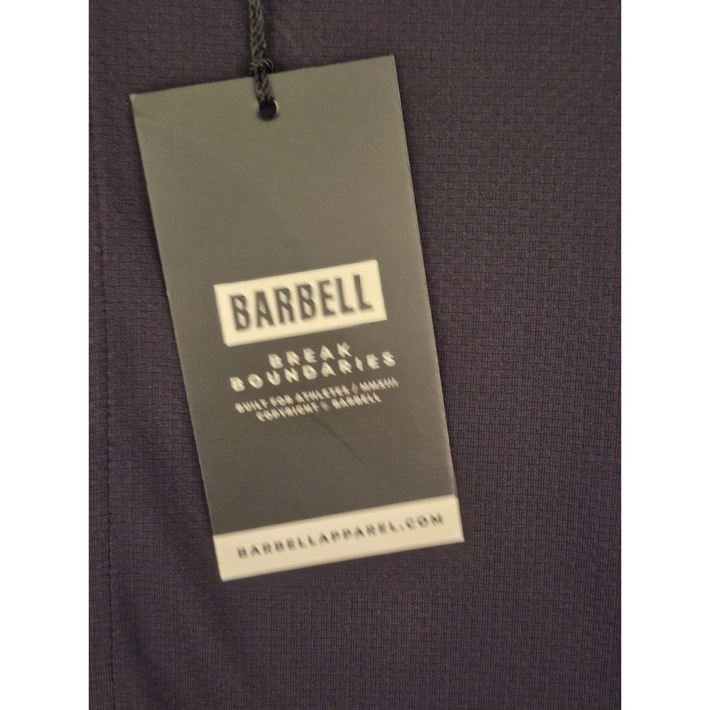 Barbell Apparel Motive Dress Shirt Mens XXL Black 4-Way Stretch Button Down NEW - Picture 4 of 10